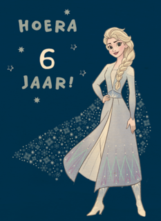 Hoera van elsa
