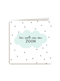 een wolk van een zoon kaart