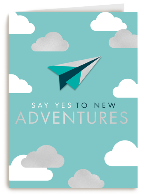 emigratie kaart say yes to new adventures