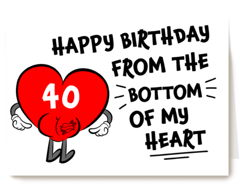 happy birthday from the bottom of my heart