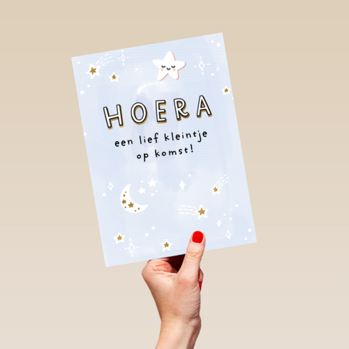 Hoera een lief kleintje op komst