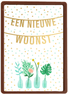 een nieuwe woonst aan een slinger