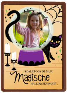 Magische Halloween uitnodiging