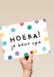 geboorte kleinkind hoera je bent opa