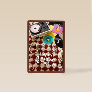 Happy Birthday platenspeler