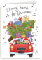 driving home for christmas auto kaart