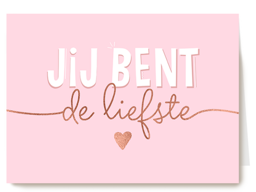 Kaart Hallmark | Moederdag | Jij Bent De Liefste Roze