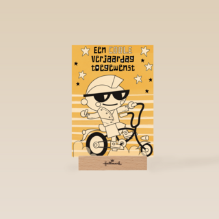 Verjaardag jongen inkleuren draak