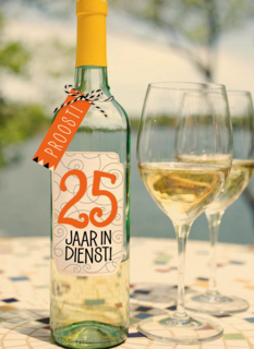 proost 25 jaar in dienst
