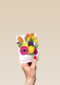 een hele vaas met bloemen