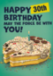 Millenium Falcon cake Star Wars