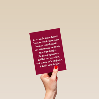 Ik wens je deze kerst andC