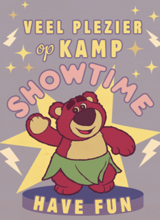 Lotso Beer veel plezier op kamp showtime