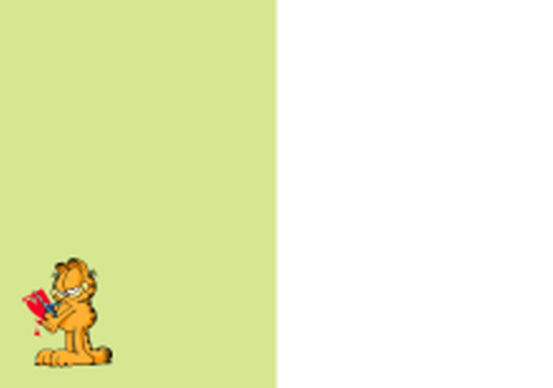 Garfield viert vaderdag