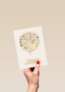 Gouden boom met Happy Birthday