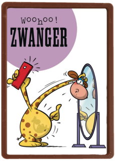 funny mail woohoo zwanger