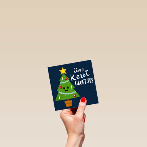 lieve kerstgroetjes kerstboom