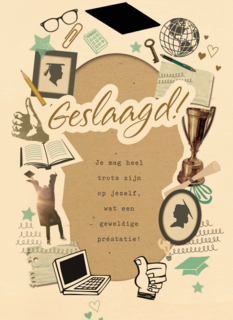 examen geslaagd tekst