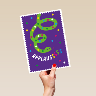 Kinderpostzegels - Applaus