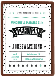 verhuisbericht nieuw huis verhuisd adreswijziging