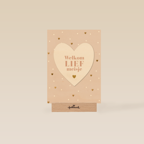Geboortefelicitatie Welkom lief meisje