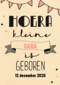 kleine een meid is geboren