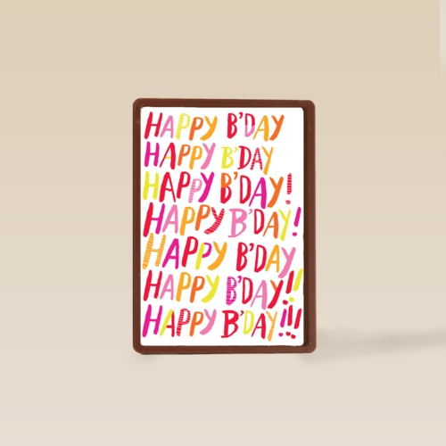 colourfull happy bday