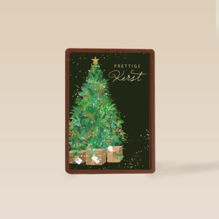 Kerstbomen prettige kerst