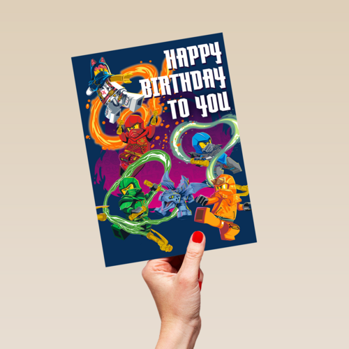 Lego Ninjago Happy Birthday