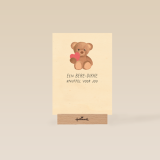 Een bere dikke knuffel voor jou