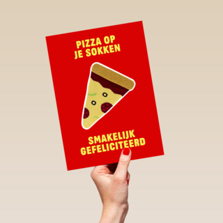 Eat My Socks Pizza gefeliciteerd