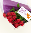Brievenbusbloemen Rozen Rood