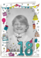 fotokaart 18 jaar geworden