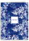 Sterkte kaart wit blauwe bloemen