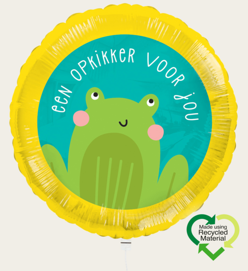 Ballon Een Opkikker Voor Jou Geel Eco