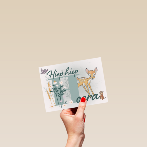 Bambi hiep hiep hoera