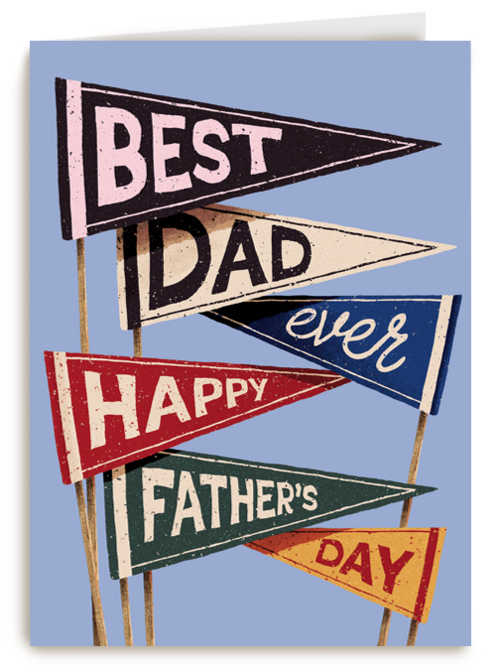 Best dad ever happy fathers day flags