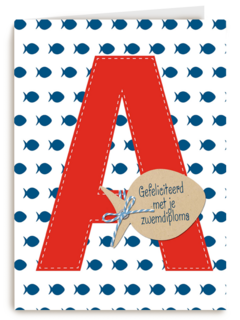 gefeliciteerd met je zwemdiploma A