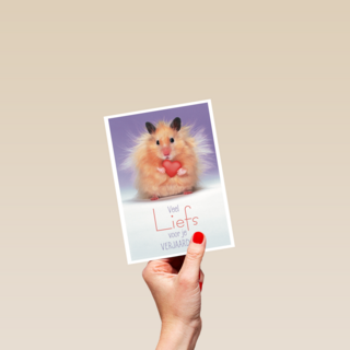 muis met hartje