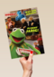 kermit de kikker met de krant