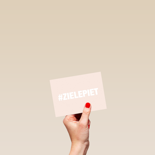 Beterschapskaart opvrolijken hashtag zielepiet