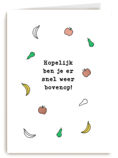 Beterschap fruit snel weer bovenop