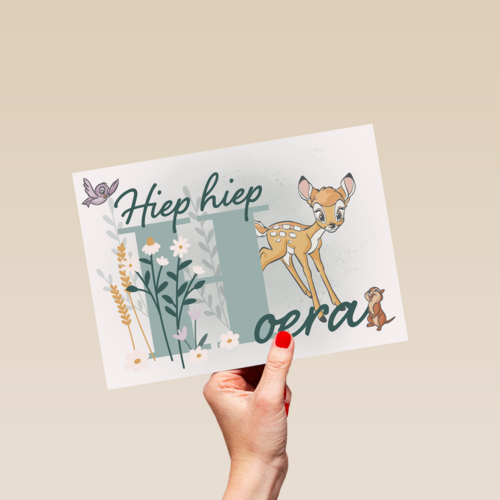Bambi hiep hiep hoera