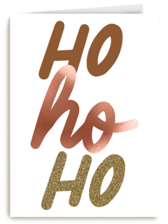 kerstkaart hip ho ho ho