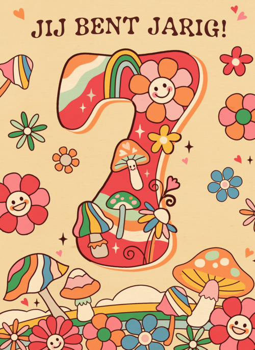 Flower Power 7 Jaar