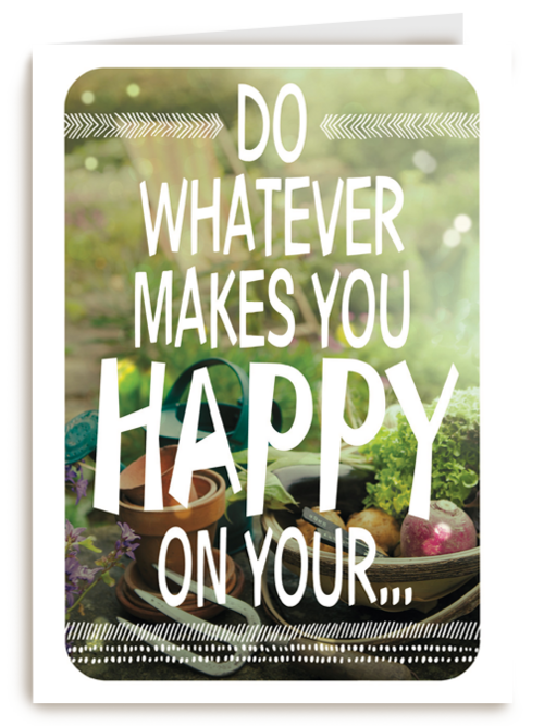 Verjaardagskaart Hallmark | Do What Makes You Happy