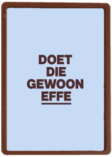 And C Doet die gewoon effe
