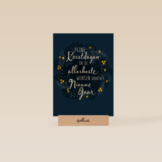 Fijne kerstdagen allerbeste wensen nieuwjaar