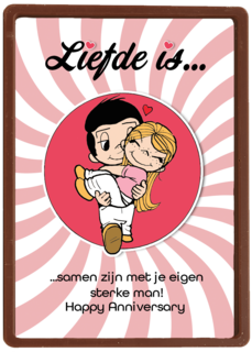 Liefde is sterke man