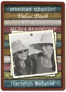 in meerdere talen bedanken